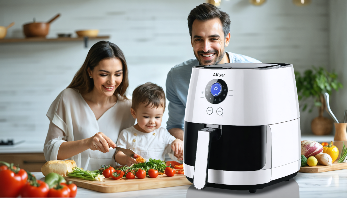 découvrez la friteuse à air ninja xl double cuve 9,5l, alliant puissance et grande capacité pour préparer facilement des repas savoureux et sains pour toute la famille.