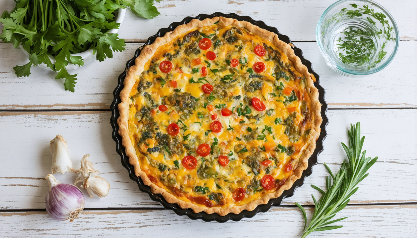 découvrez notre recette facile de quiche sans pâte, parfaite pour un repas léger, rapide et savoureux. une astuce idéale pour gagner du temps en cuisine tout en se faisant plaisir.