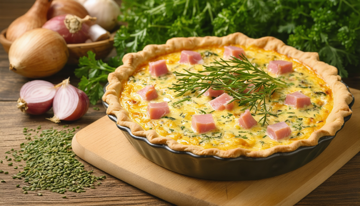 découvrez la quiche sans pâte, la recette simple et rapide pour un repas léger, savoureux et sain. parfaite pour vos déjeuners ou dîners express.