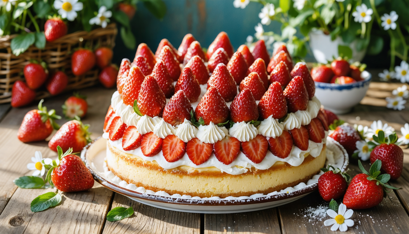 découvrez comment préparer un fraisier au mascarpone succulent, parfait pour célébrer le printemps avec douceur et gourmandise. une recette facile à réaliser pour régaler vos proches.