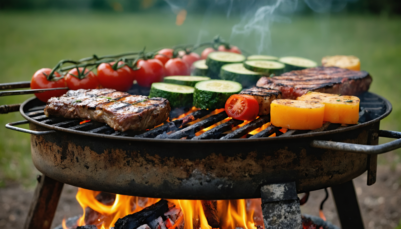découvrez l'art ancestral du grillage sans matière grasse pour savourer des plats sains et savoureux tout en préservant les saveurs naturelles des aliments.