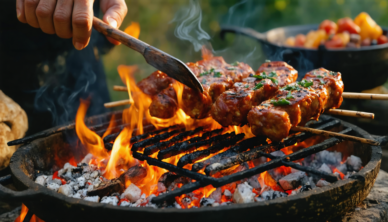 découvrez l'art ancestral du grillage sans matière grasse et savourez des plats sains et délicieux grâce à des techniques de cuisson naturelles et authentiques.