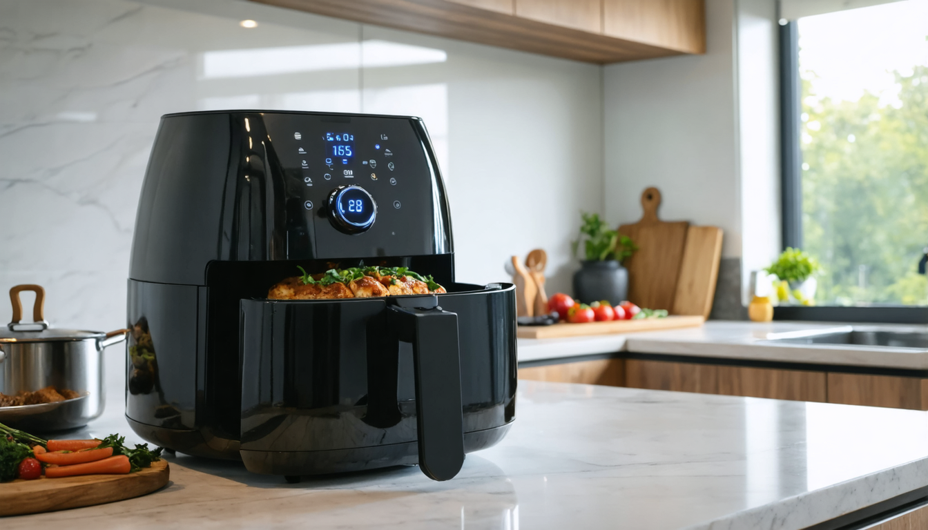 découvrez notre test complet de la friteuse sans huile oqcsuat 10l à double compartiment, alliant grande capacité et cuisson saine pour des repas savoureux et croquants.
