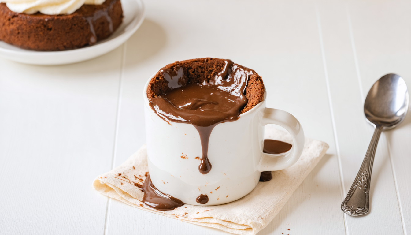 découvrez la recette rapide et facile du mug cake nutella sans œuf de délice express, parfait pour une pause gourmande en un clin d'œil.