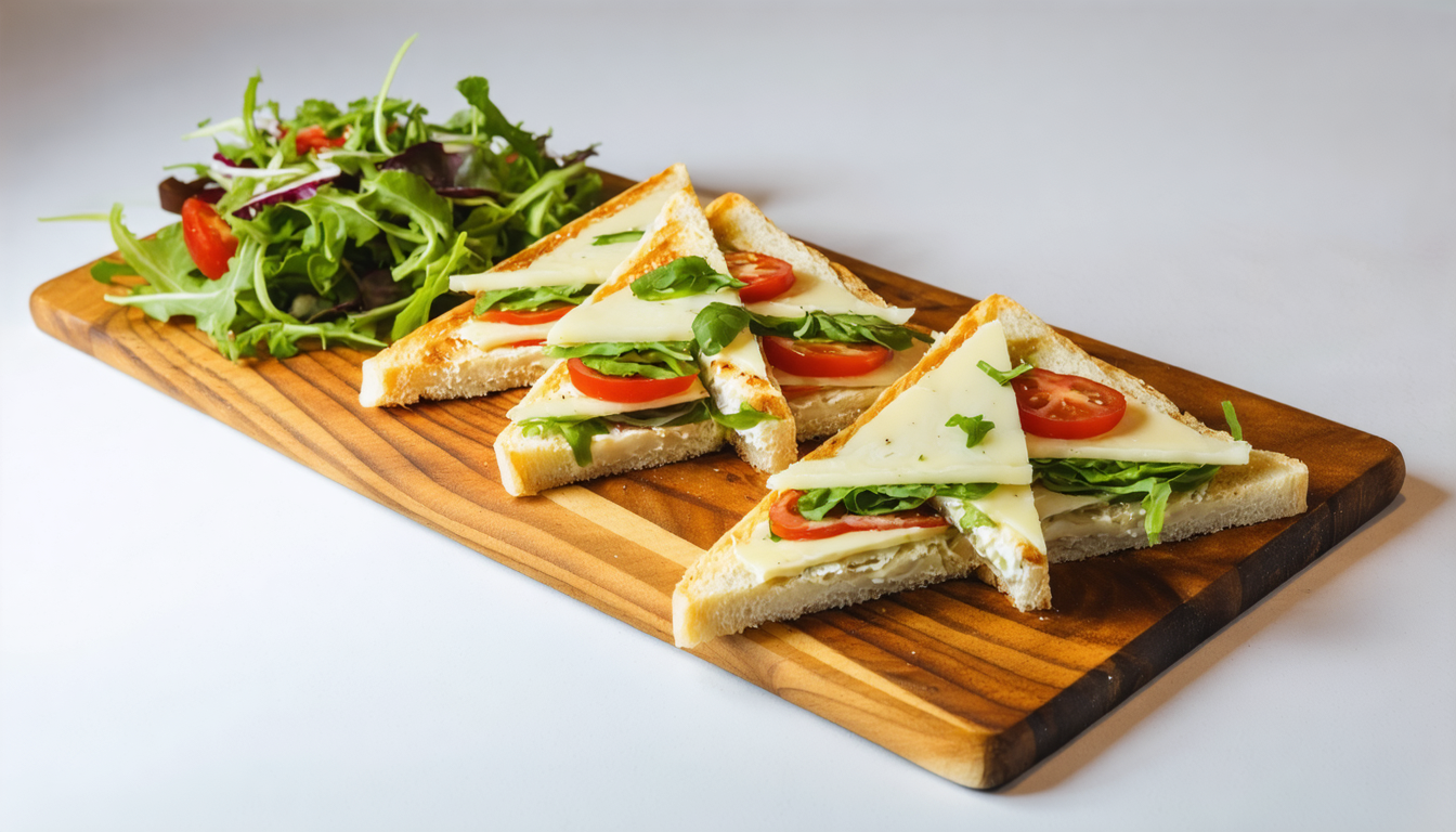 découvrez une recette savoureuse de club sandwich au fromage à raclette, parfaite pour un déjeuner gourmand et réconfortant avec délice fromager.