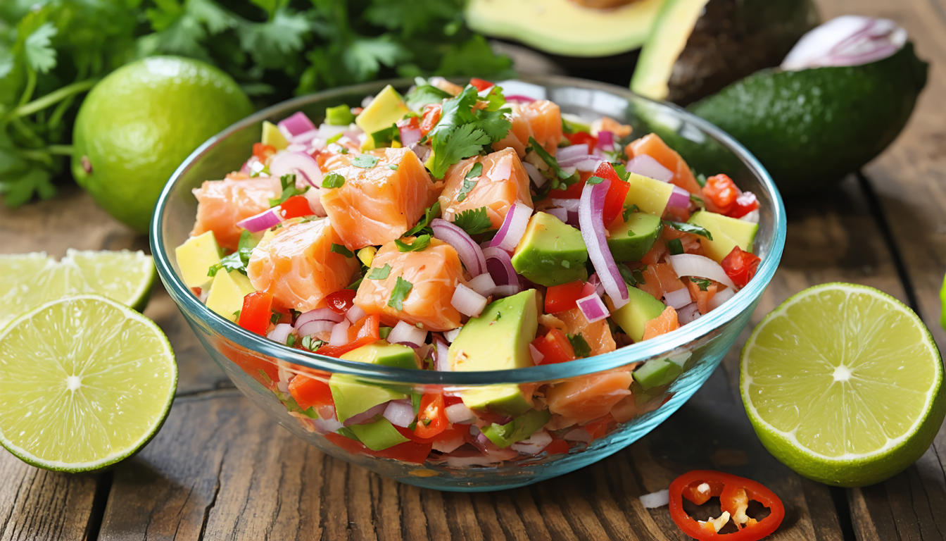 découvrez la recette authentique et rafraîchissante du ceviche de thon, un délice océanique parfait pour les amateurs de saveurs fraîches et exotiques.