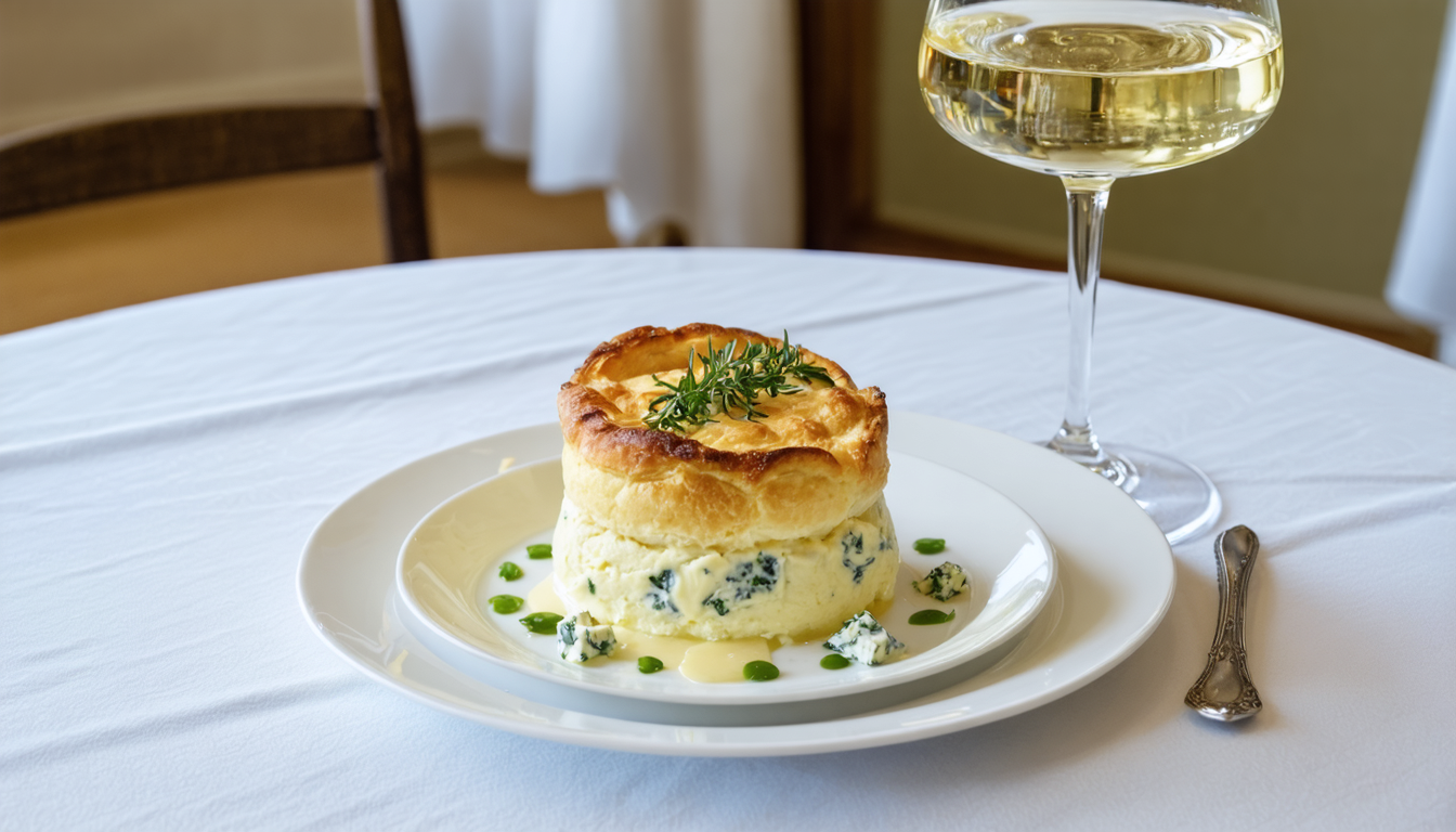 découvrez une recette savoureuse alliant la douceur du bleu et la finesse du topinambour pour un délice aérien qui éveillera vos papilles.