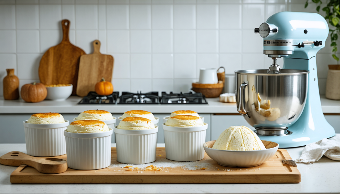 découvrez notre recette gourmande de soufflé aérien au fromage et à la courge, pour un plat léger et savoureux qui ravira vos papilles.