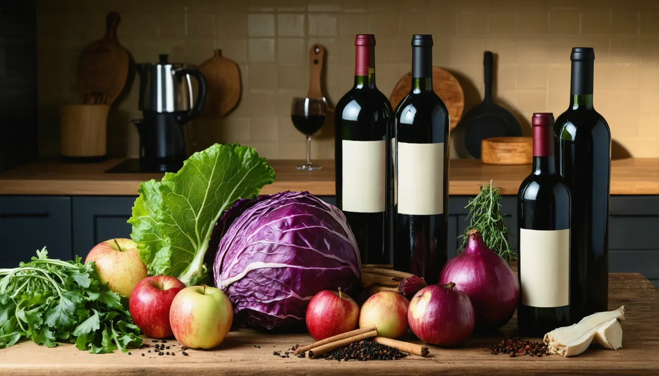 découvrez notre recette saine et gourmande de délice de chou rouge mijoté à la pomme et au vin rouge, parfaite pour un plat savoureux et réconfortant.
