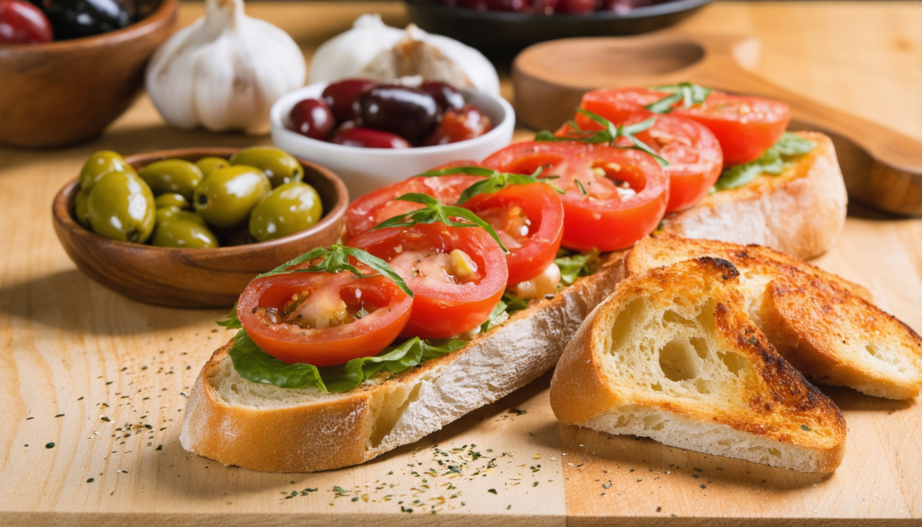 découvrez la recette authentique du pain à la tomate et à l’ail, un délice espagnol facile à préparer pour un apéritif savoureux et traditionnel.