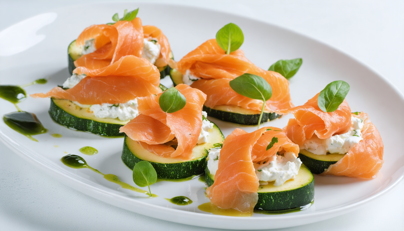 découvrez une recette savoureuse et simple à réaliser : courgettes farcies au saumon et chèvre, le délice estival parfait pour vos repas légers et gourmands.