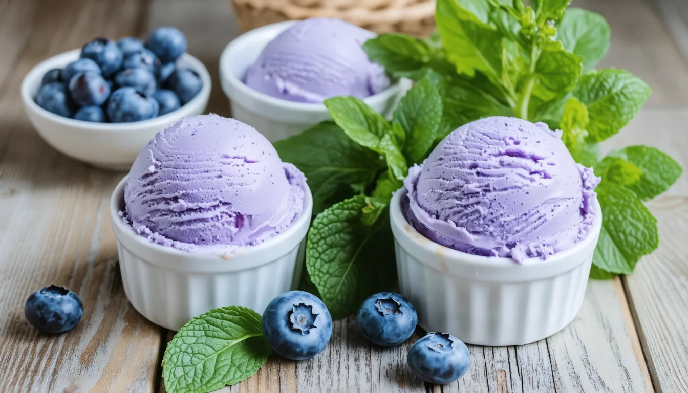 découvrez une recette facile et légère de crème glacée aux myrtilles, parfaite pour savourer un délice estival rafraîchissant et gourmand.