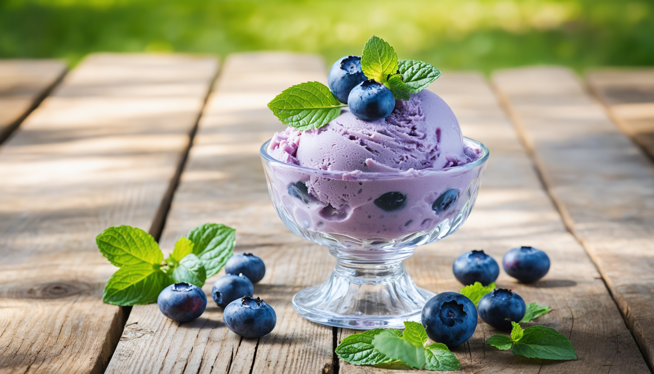 découvrez notre recette facile et légère de crème glacée aux myrtilles, parfaite pour savourer un délice estival rafraîchissant en toute simplicité.