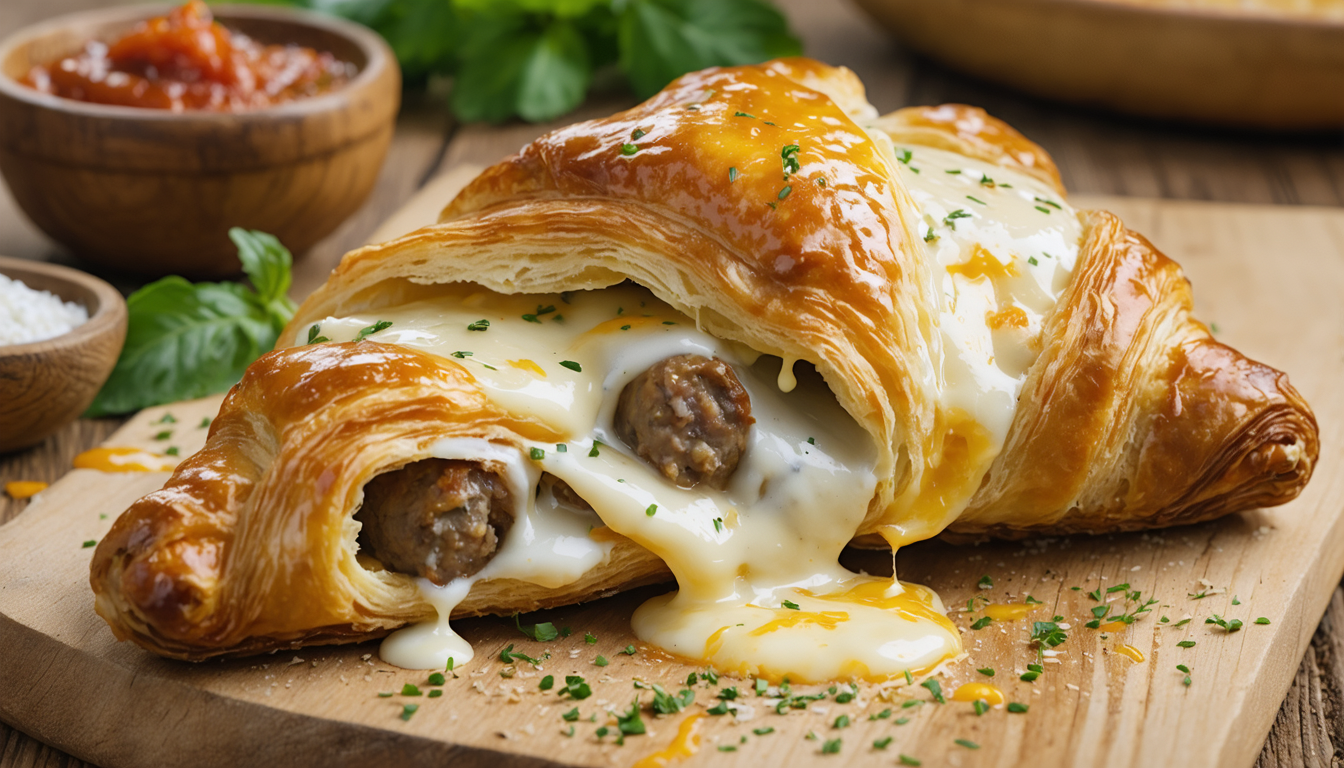 découvrez notre recette gourmande de délice feuilleté au boudin blanc et fromage, une alliance savoureuse à déguster en toute simplicité.