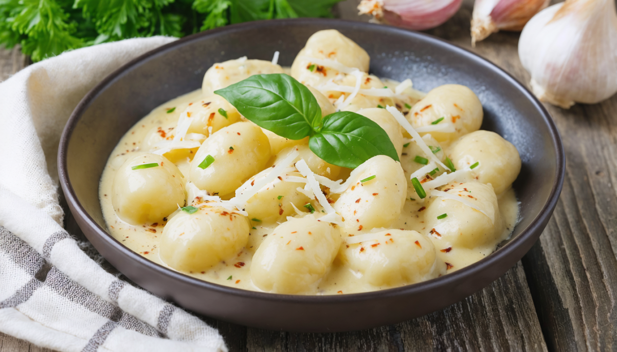 découvrez notre recette gourmande et facile de gnocchis moelleux au fromage de chèvre frais, un délice fondant qui ravira vos papilles à coup sûr.