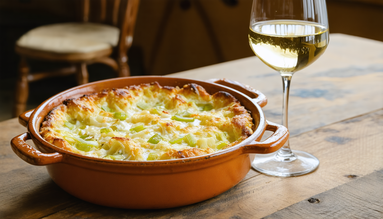 découvrez notre recette gourmande de gratin de poireaux revisité à la raclette, un délice fondant qui réchauffera vos repas avec saveur et originalité.