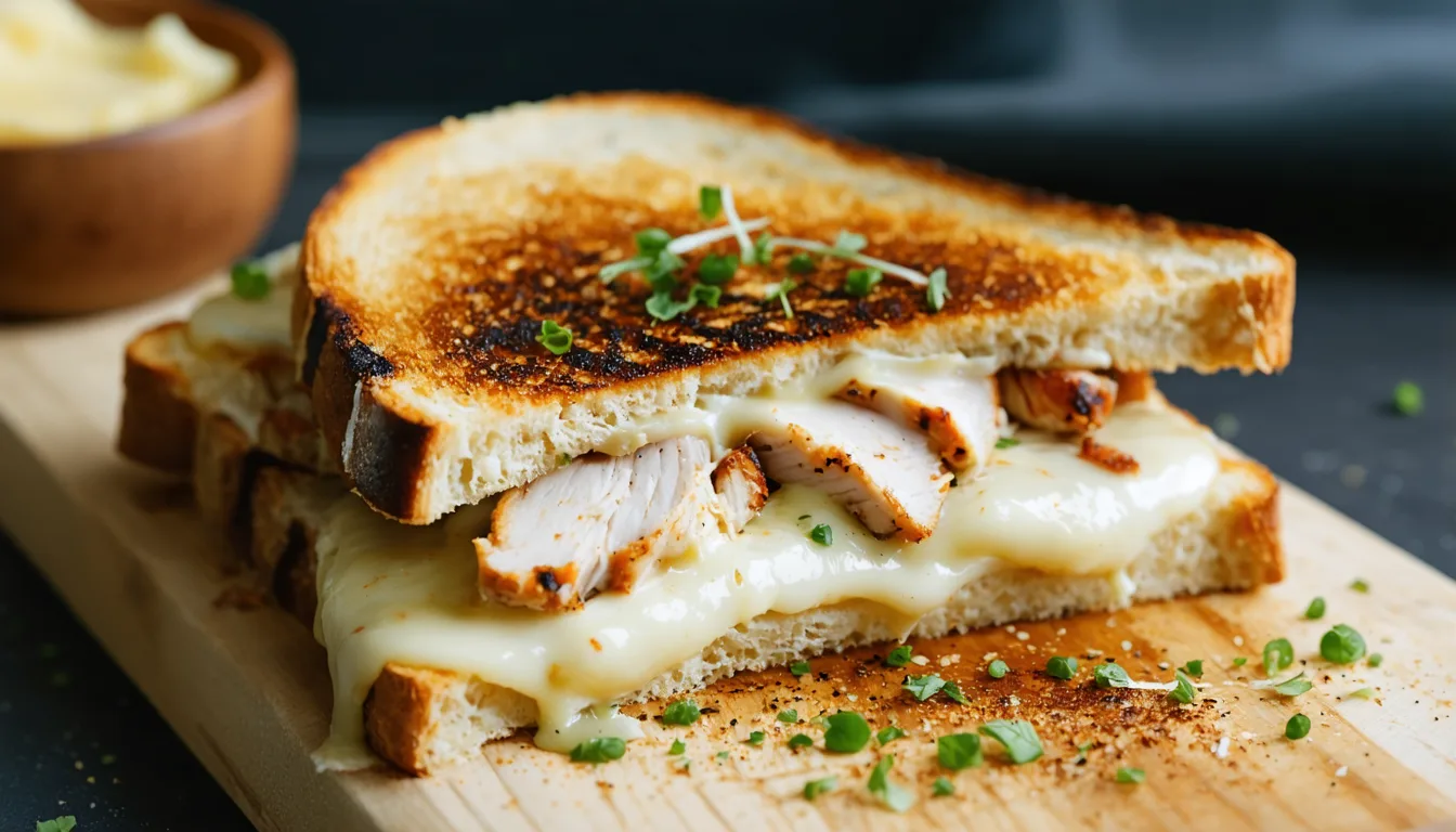 découvrez notre recette gourmande de croque-monsieur au poulet et fromage frais, une alliance fondante et savoureuse parfaite pour un repas réconfortant.