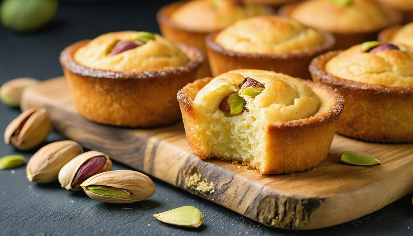 découvrez la recette gourmande des financiers à la pistache, des petits gâteaux fondants et délicieusement parfumés pour une pause sucrée irrésistible.