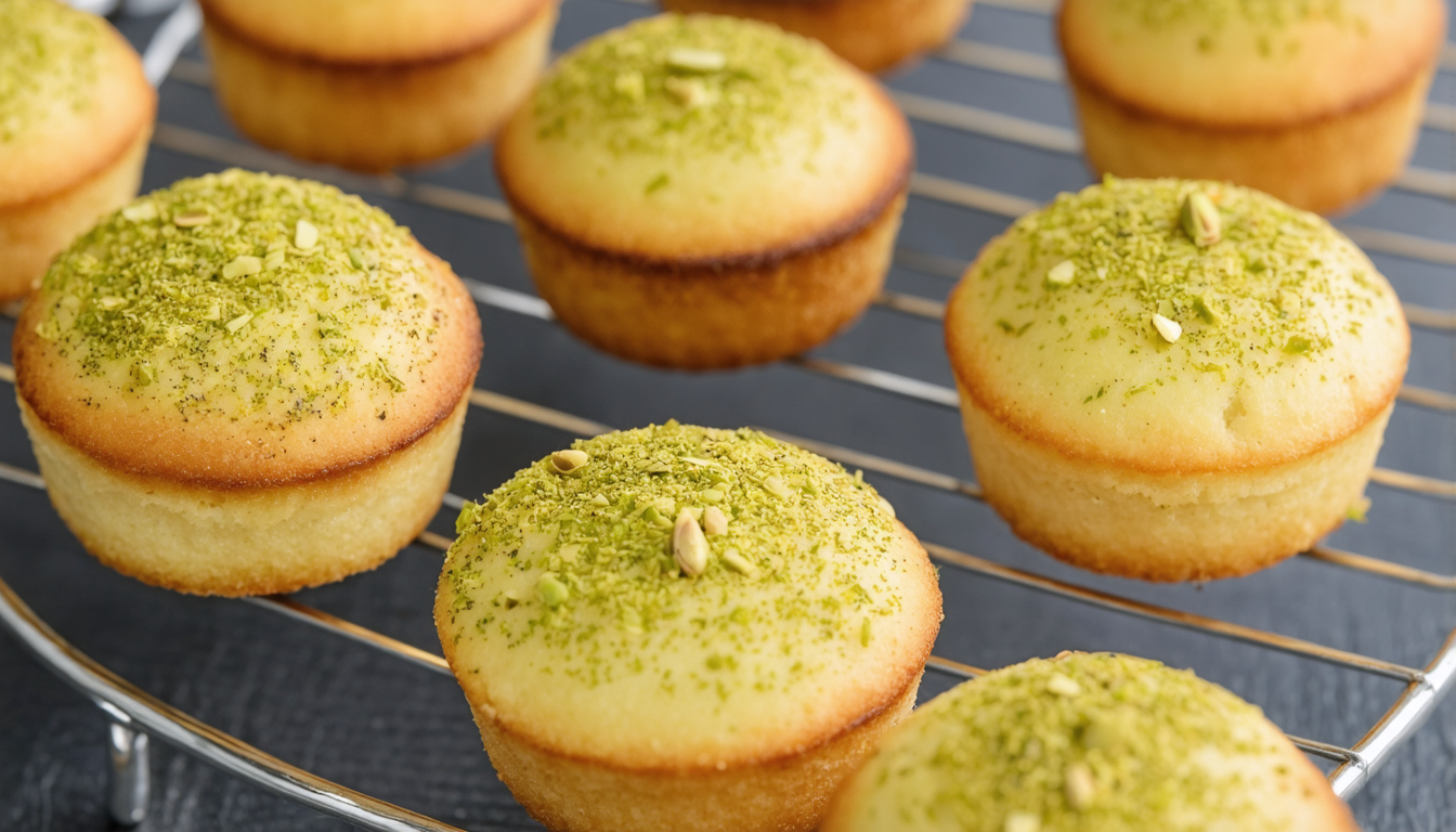 découvrez la recette gourmande des financiers à la pistache, ces délices fondants parfaits pour un goûter raffiné et savoureux.