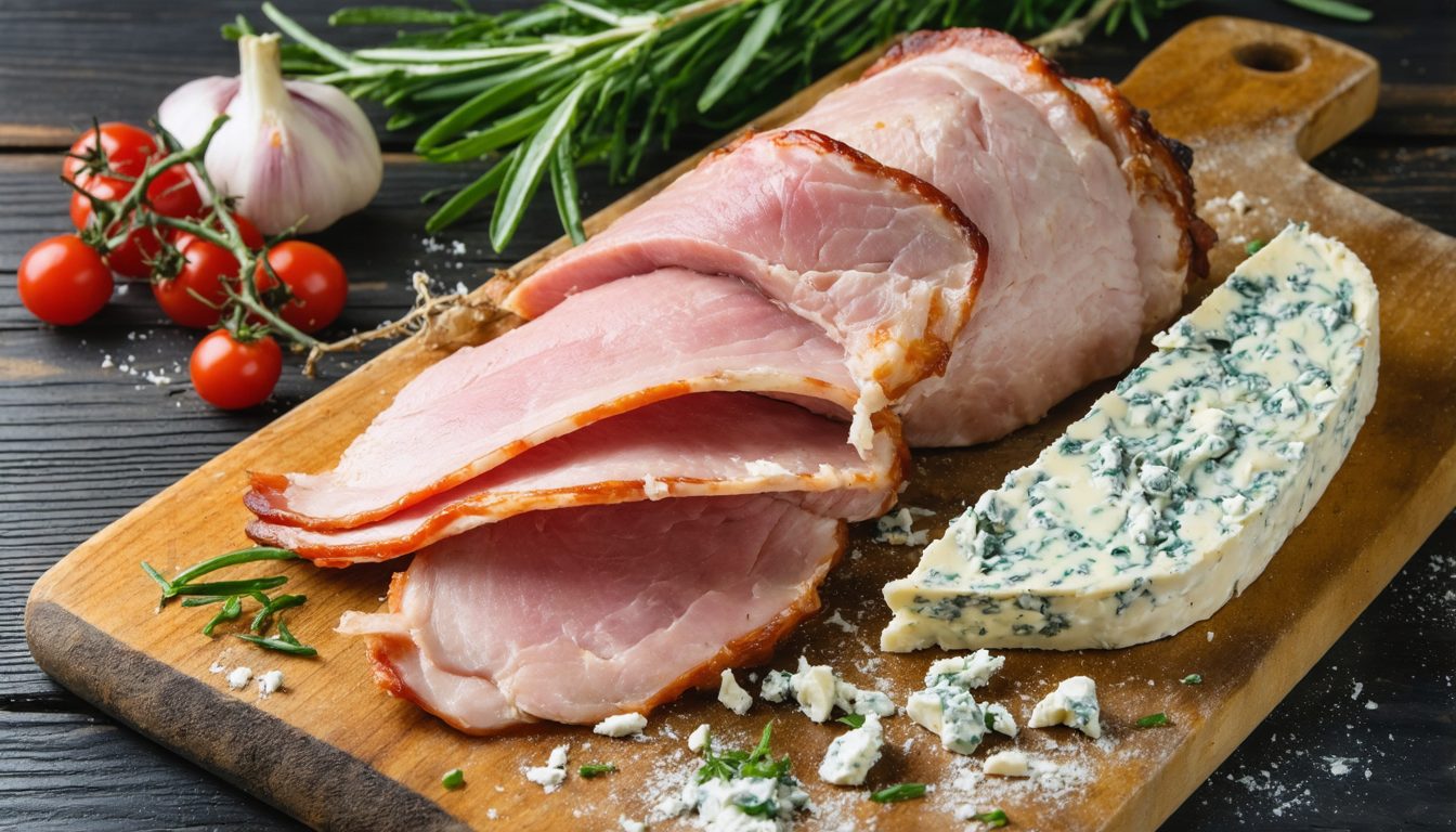 découvrez une salade composée gourmande alliant le goût intense du fromage bleu et la saveur délicate du magret de canard fumé, parfaite pour un repas raffiné et savoureux.