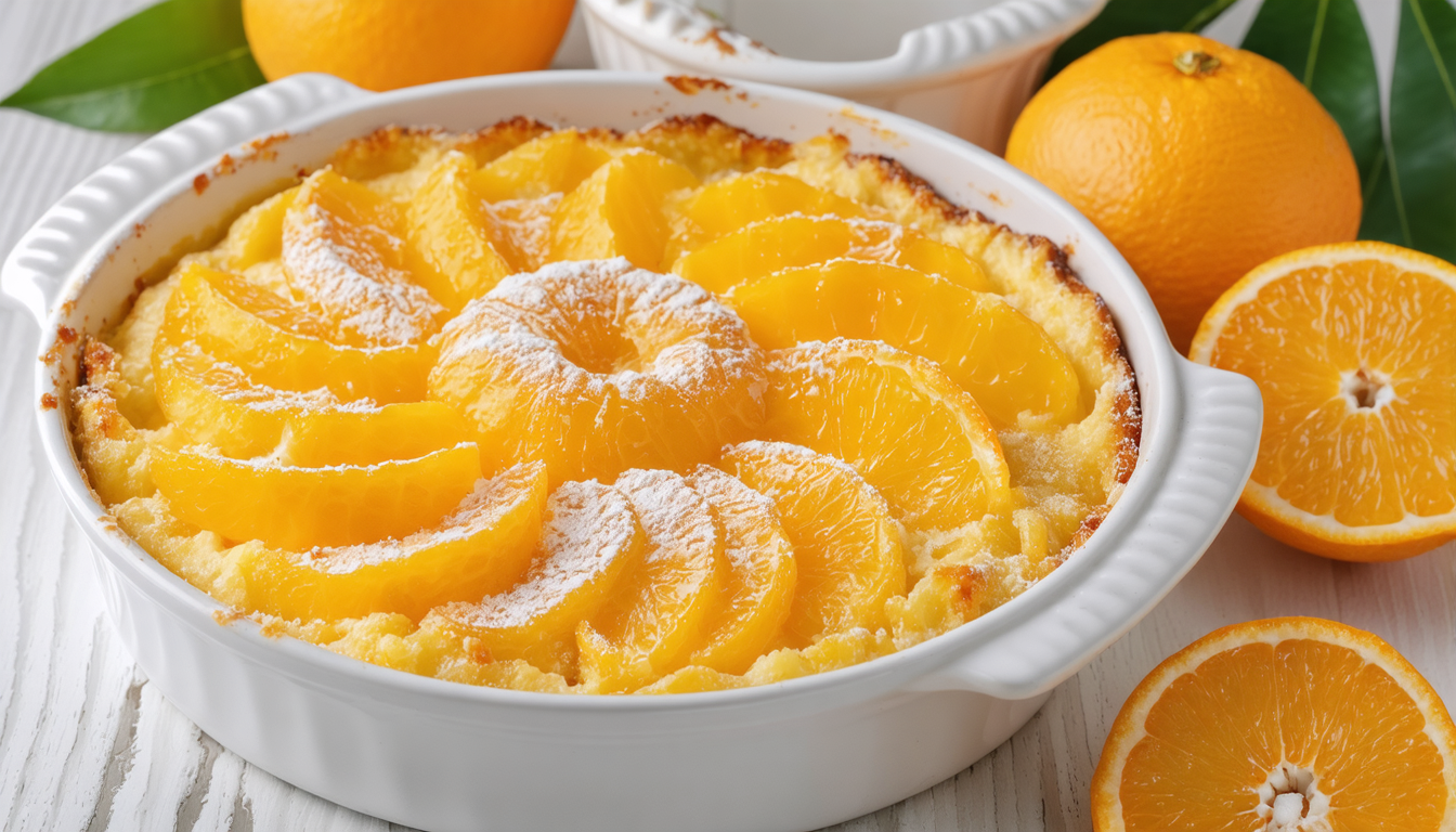 découvrez un gratin de clémentines léger et savoureux, délicatement parfumé à la poudre d’amande, pour un dessert gourmand et parfumé.