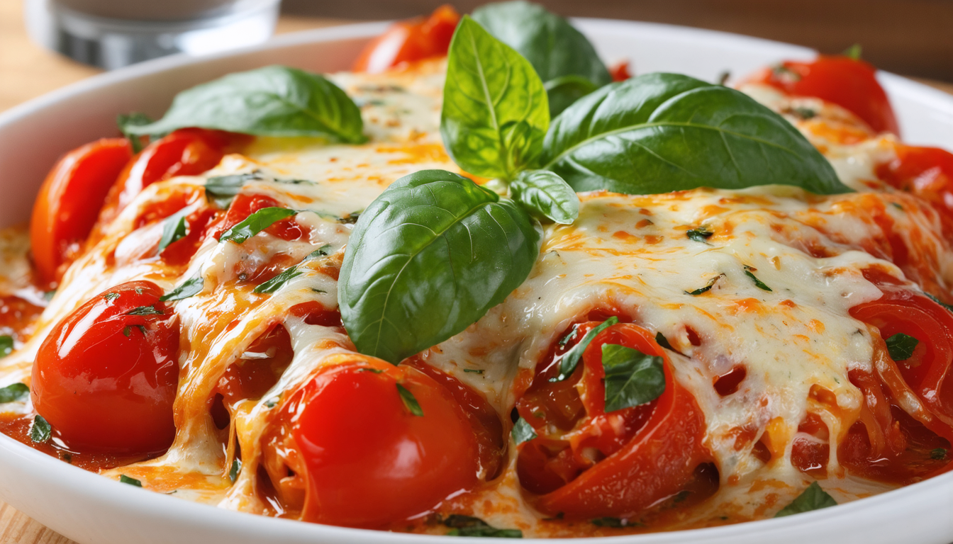 découvrez un délice onctueux alliant tomates fraîches, basilic parfumé et fromage fondant, une recette savoureuse et pleine de fraîcheur idéale pour toutes les occasions.