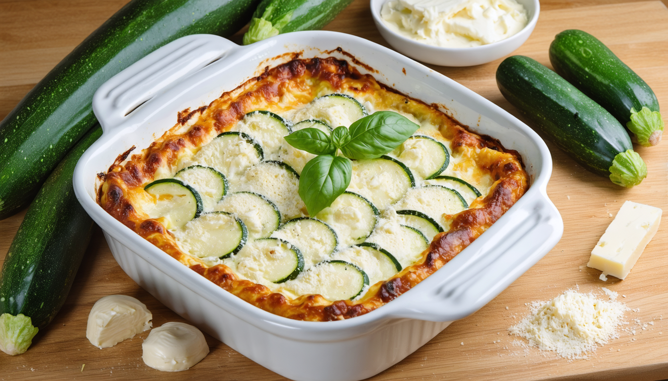 découvrez notre recette estivale de lasagnes légères aux courgettes et crème de fromage frais, un plat savoureux et raffiné parfait pour les repas ensoleillés.
