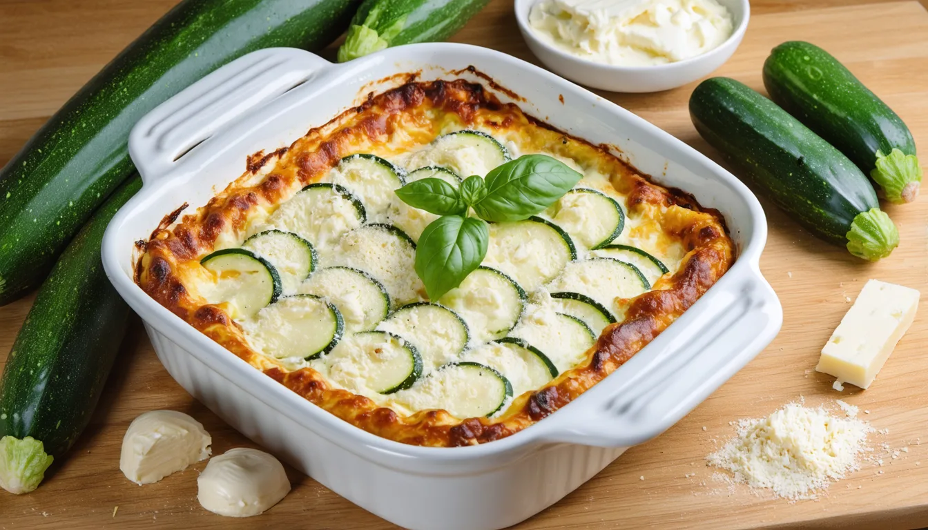 découvrez notre recette estivale de lasagnes légères aux courgettes et crème de fromage frais, un plat savoureux et raffiné parfait pour les repas ensoleillés.