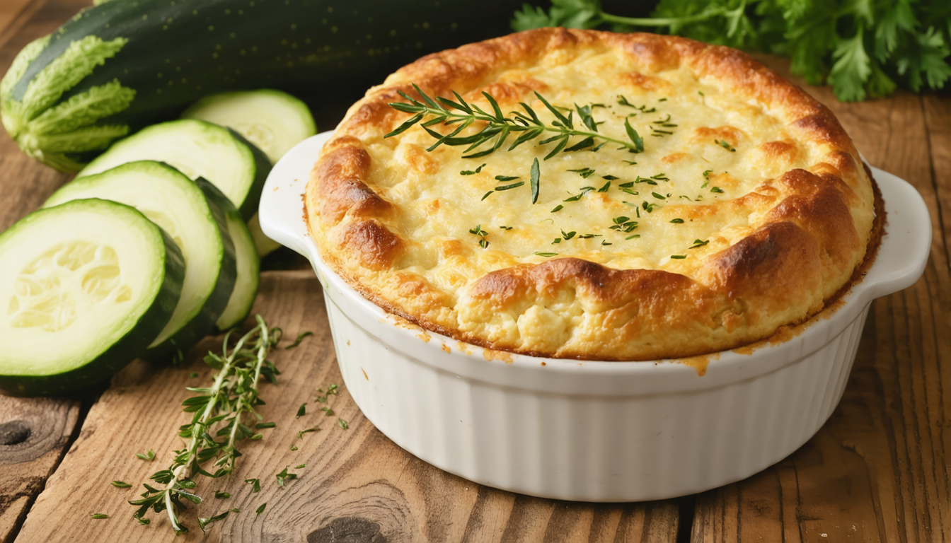 découvrez notre recette facile et gourmande de courgette ronde façon soufflé au fromage, un plat savoureux et léger parfait pour toutes les occasions.