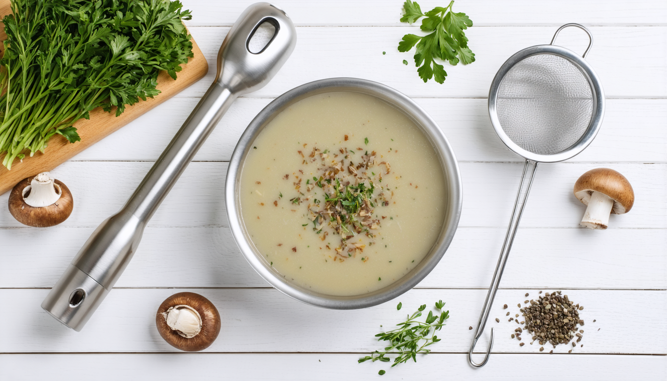 découvrez notre recette simple et gourmande de soupe crémeuse au pied de mouton, parfaite pour réchauffer vos papilles avec des saveurs délicates et authentiques.