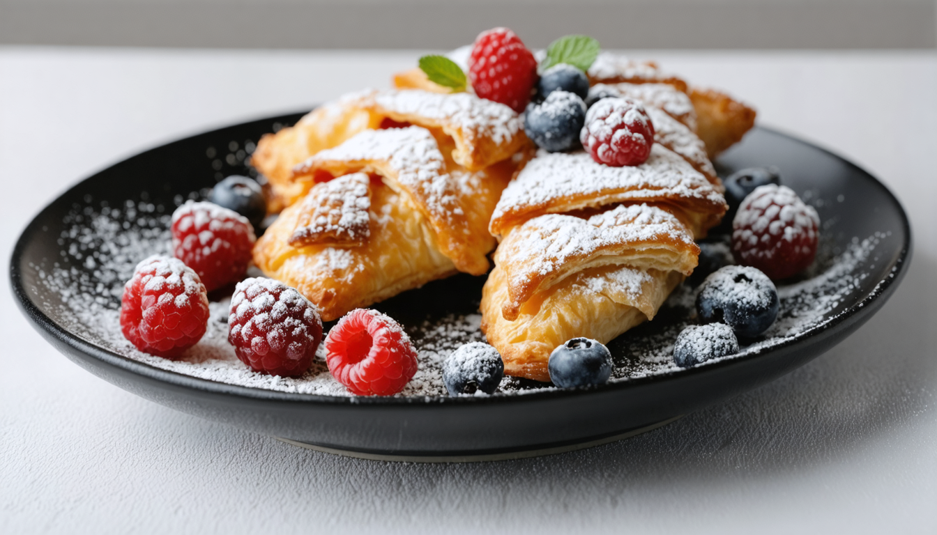 savourez notre délicieuse brick garnie d'une crème pâtissière légère et onctueuse, un dessert gourmand et fondant qui ravira vos papilles.