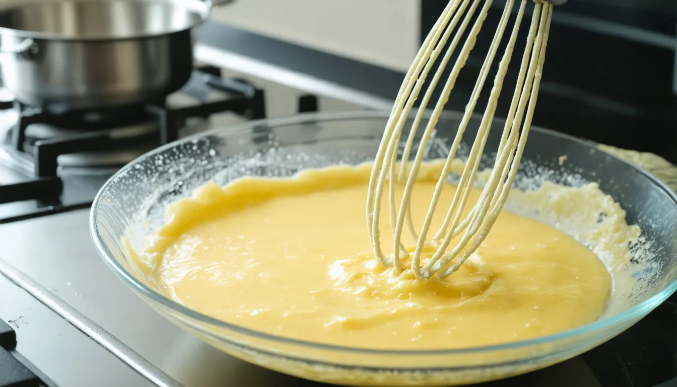 découvrez notre recette simple et gourmande de crème pâtissière sans lait, parfaite pour des desserts savoureux et adaptés aux intolérants au lactose.