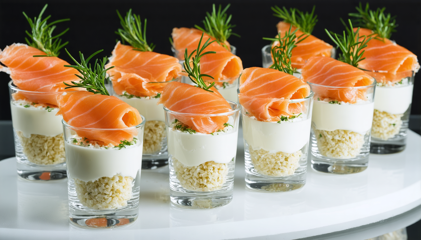 découvrez une recette facile et raffinée pour préparer une délicieuse mousse onctueuse au fromage de chèvre et saumon fumé, parfaite pour vos apéritifs gourmands.