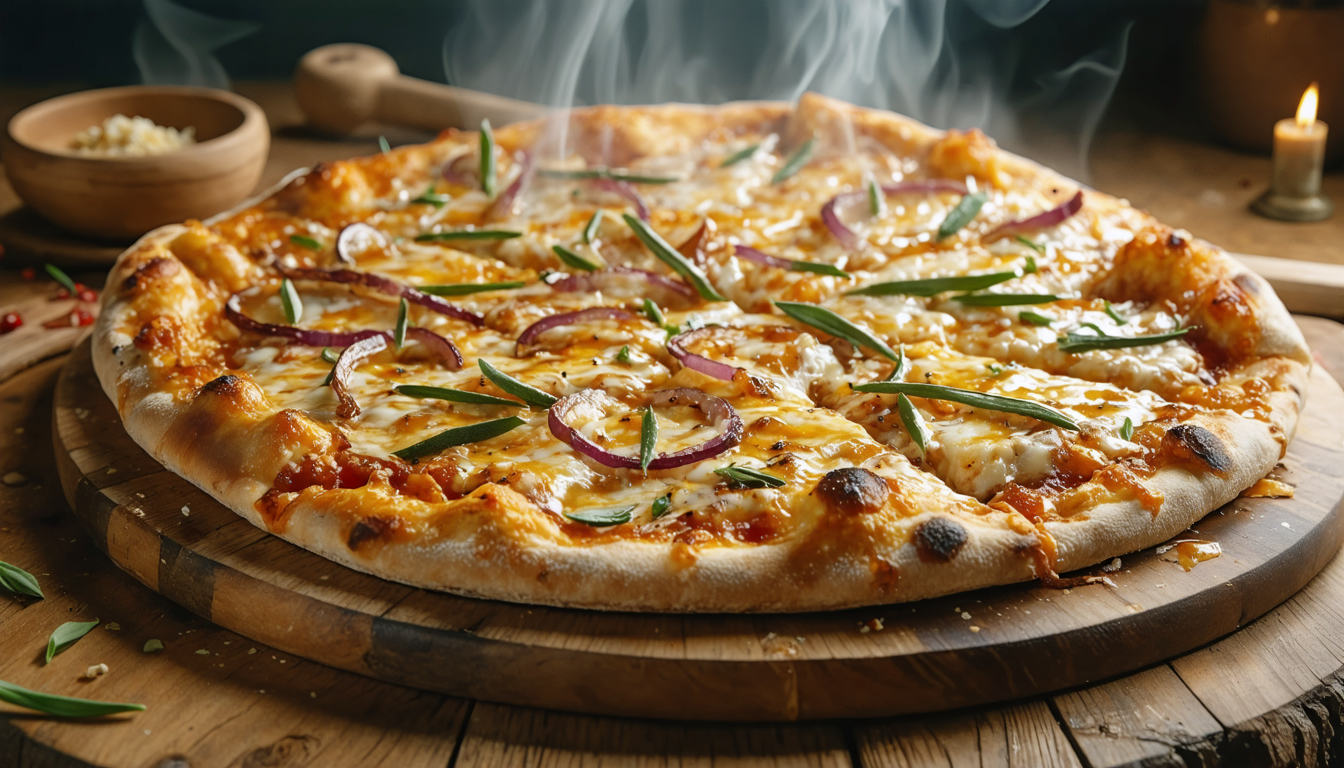 découvrez notre recette simple et gourmande de pizza au mont d'or, parfaite pour un repas convivial et savoureux à partager absolument.