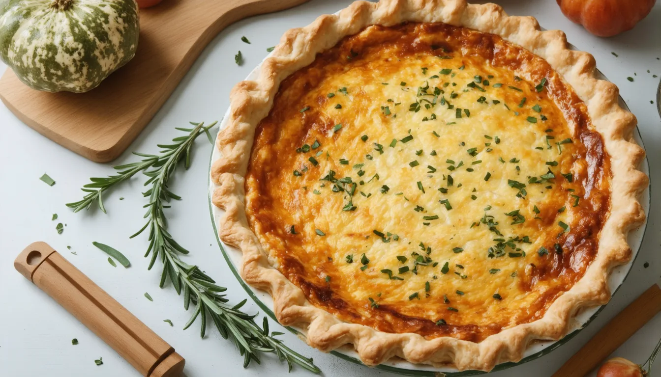 découvrez notre recette réconfortante de quiche au potimarron et fromage frais, facile à préparer et parfaite pour savourer un plat gourmand et sain à tout moment.