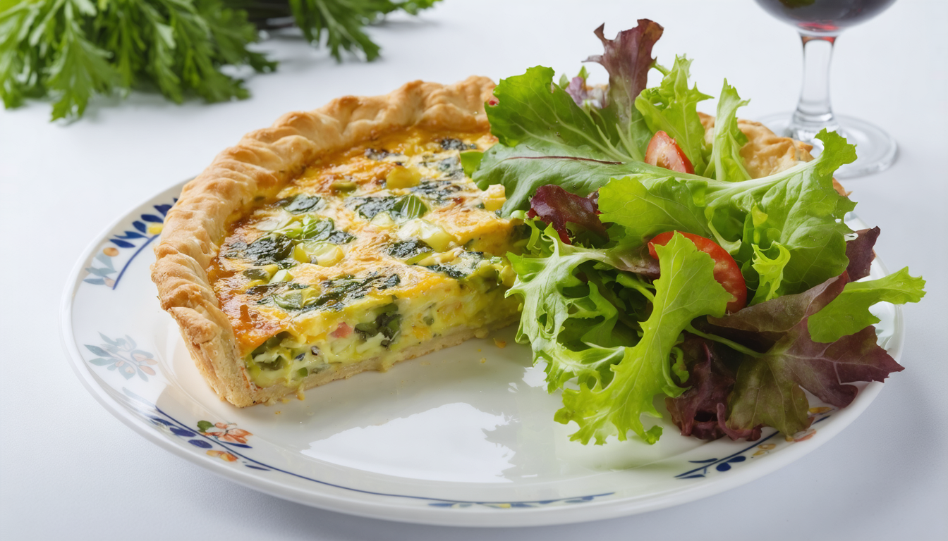 découvrez notre recette simple et gourmande de quiche aux poireaux, parfaite pour un repas savoureux en toute simplicité.