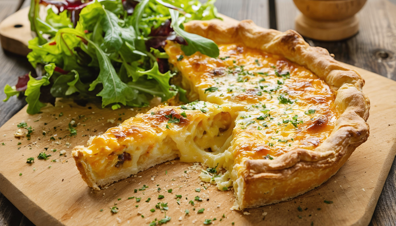 découvrez notre délicieuse recette de la tarte fondante au mont d’or, facile à réaliser pour un plat savoureux et réconfortant.