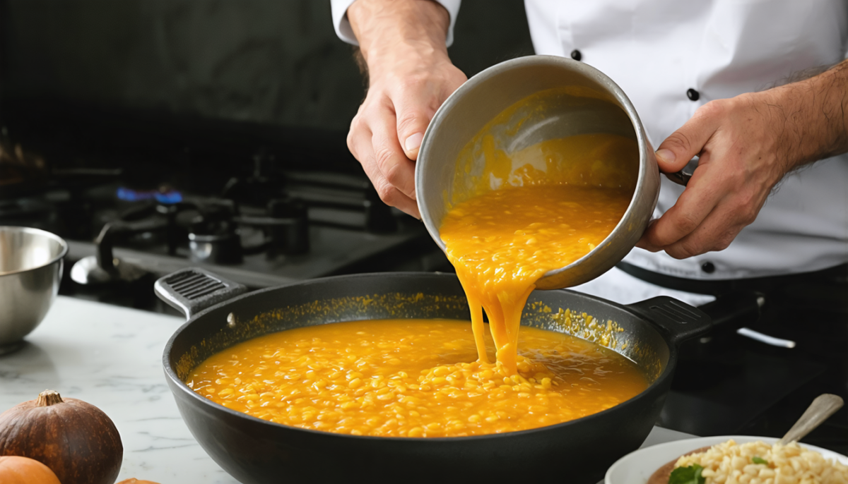 découvrez une délicieuse recette de soupe aux lentilles corail, courge onctueuse et chèvre fondant, parfaite pour réchauffer vos repas avec des saveurs riches et équilibrées.