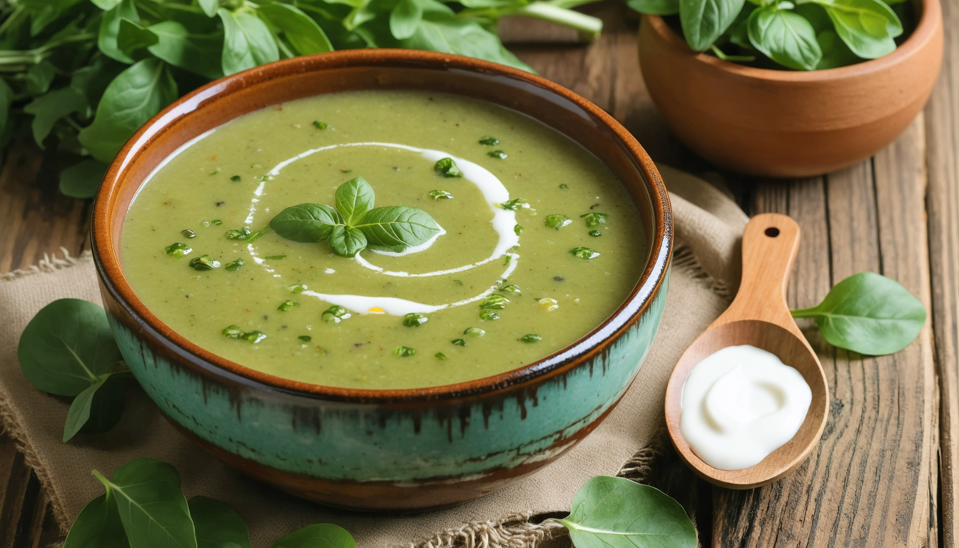 découvrez une délicieuse soupe légère à l'oseille, une recette simple et fraîche idéale pour une entrée saine et savoureuse.