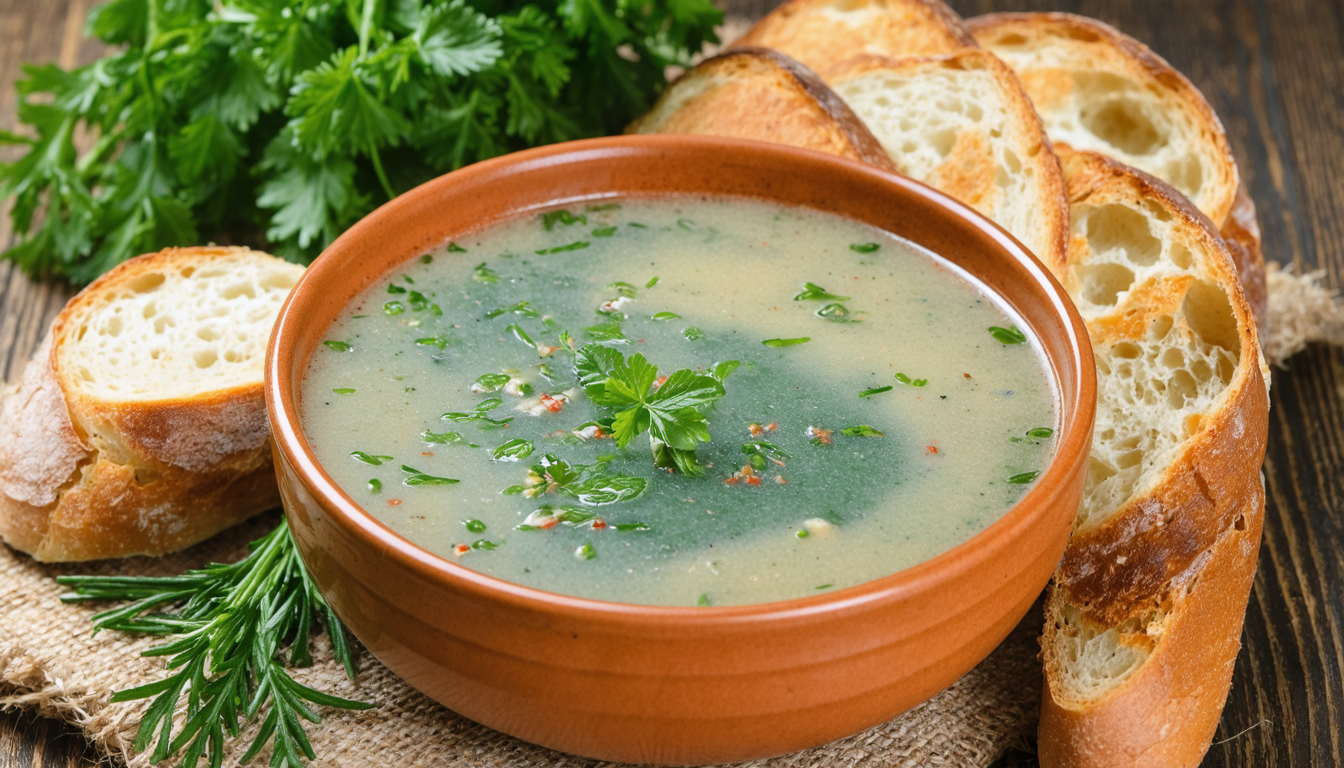 découvrez une recette simple et fraîche de soupe légère à l'oseille, parfaite pour une entrée savoureuse et pleine de saveurs naturelles.