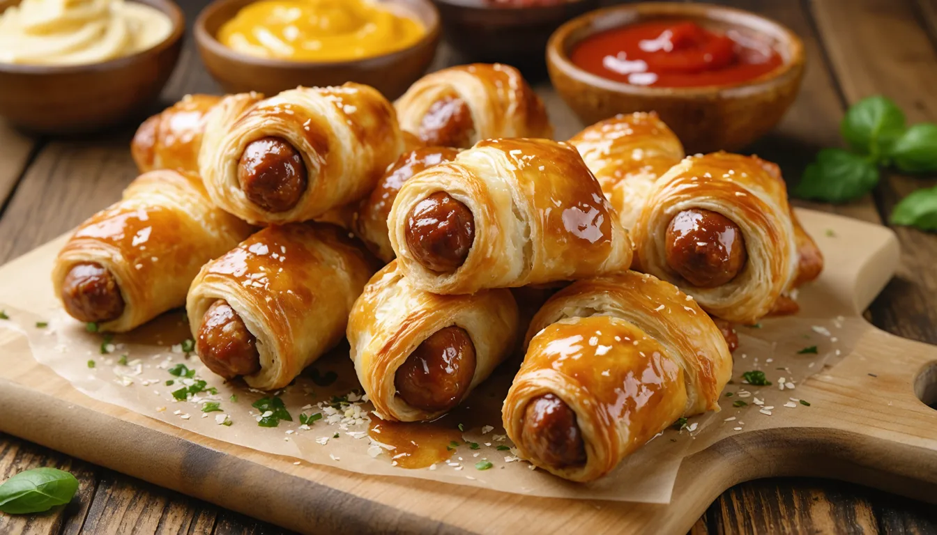 découvrez notre recette express de saucisses cocktail en pâte feuilletée, une préparation savoureuse et facile à réaliser pour un apéritif gourmand.