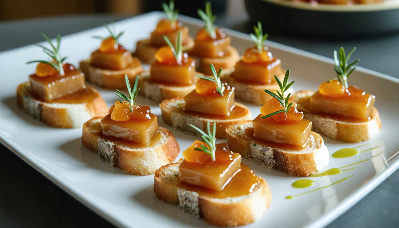 découvrez notre recette facile et rapide de bouchées légères au foie gras, idéales pour un apéritif raffiné et gourmand qui séduira vos invités.