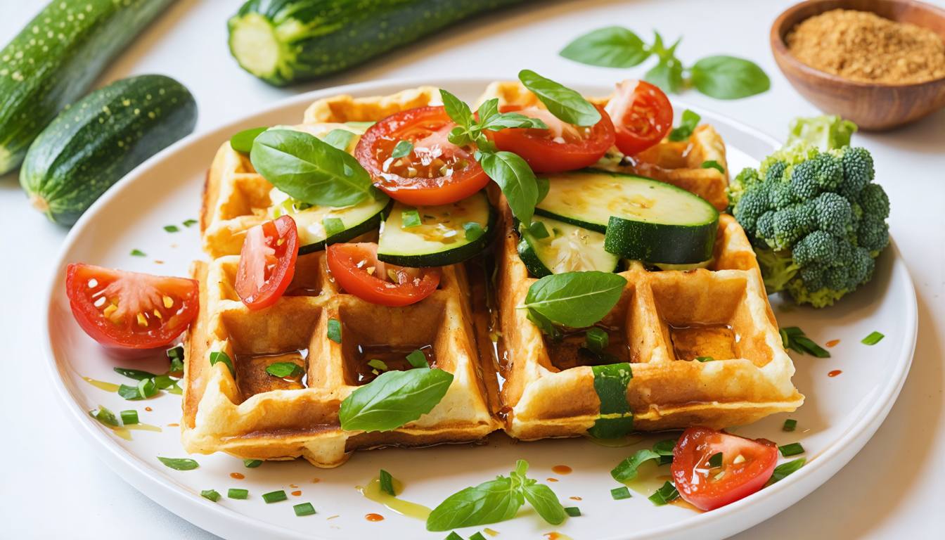 découvrez une recette simple et gourmande de gaufres aux courgettes et fromage frais, parfaites pour un repas savoureux et original.