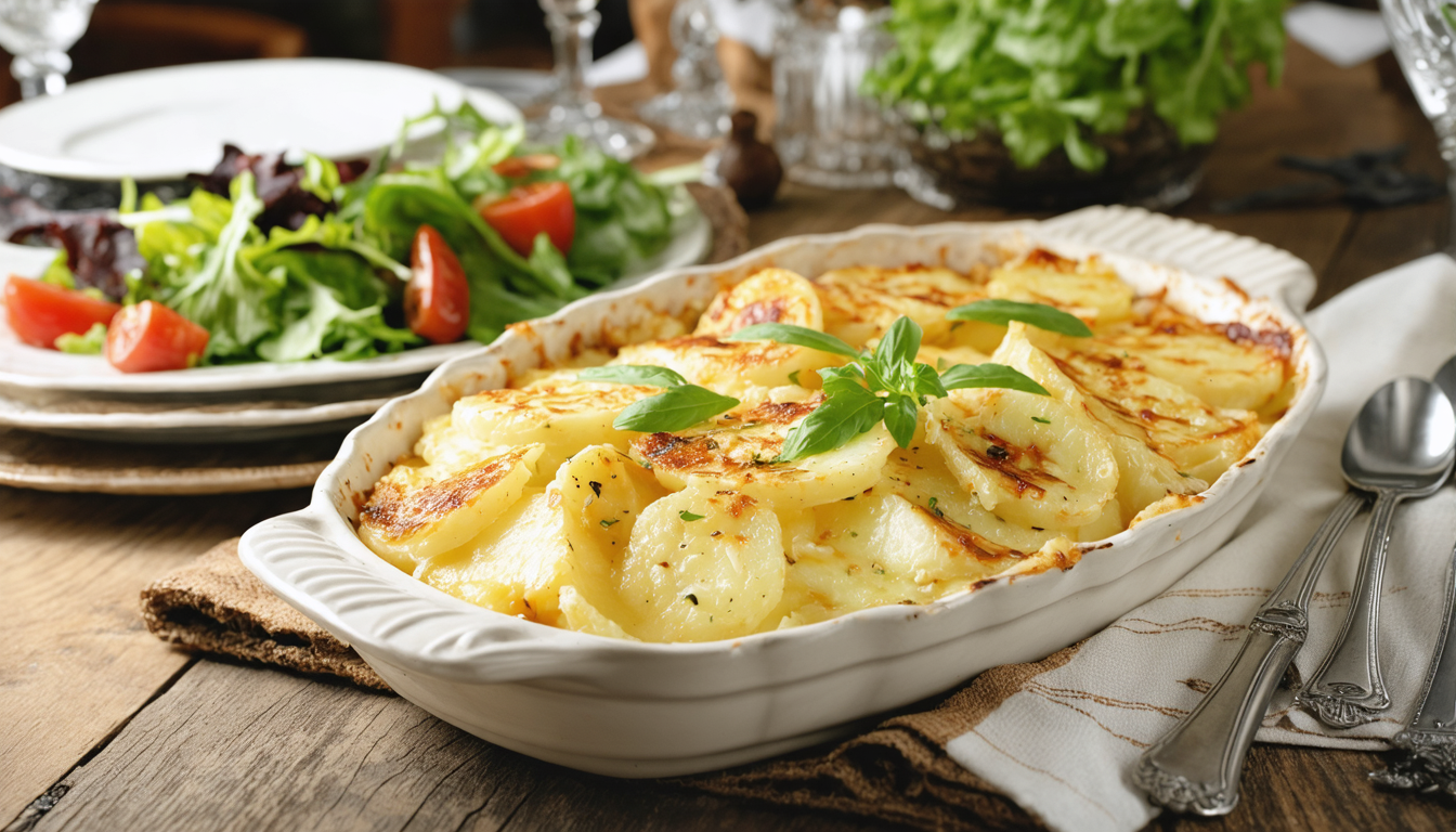 découvrez notre délicieuse recette de gratin de pommes de terre inspirée de la raclette, parfaite pour réchauffer vos repas avec saveur et simplicité. un incontournable gourmand à tester sans plus tarder !