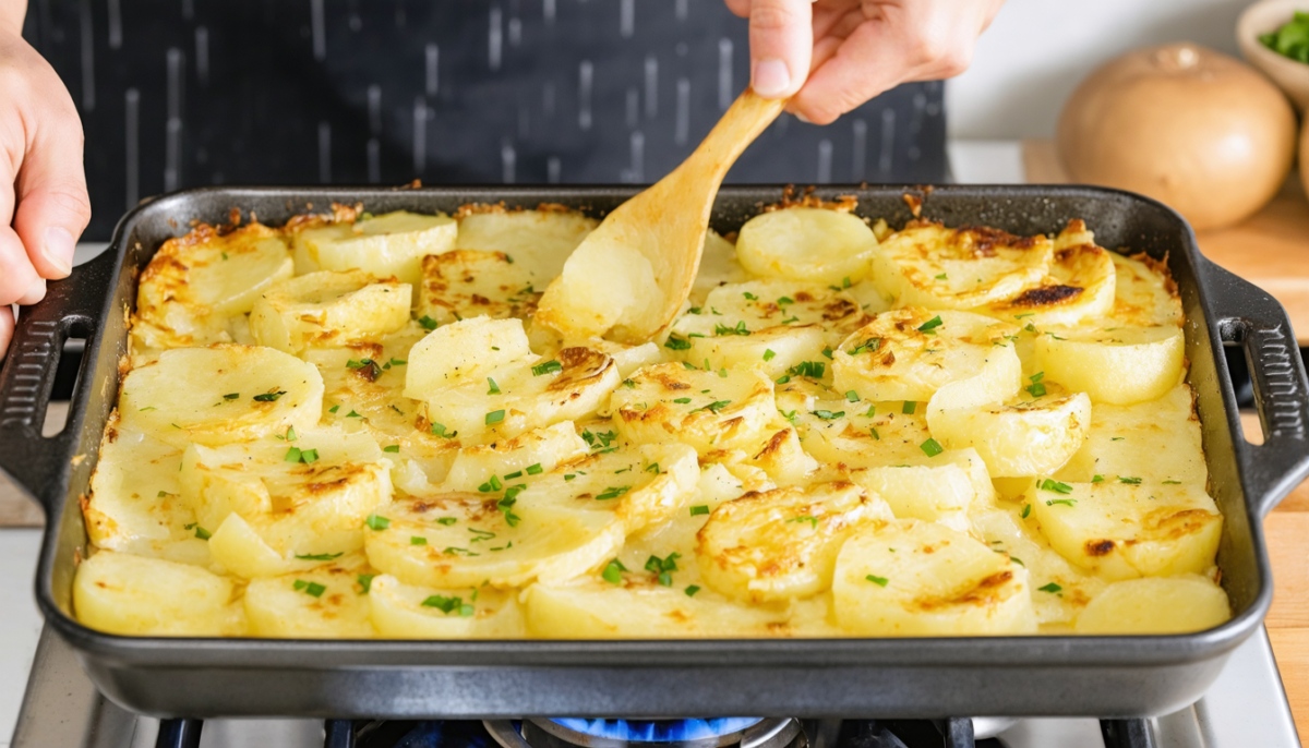 découvrez notre délicieux gratin de pommes de terre inspiré de la raclette, une recette incontournable alliant gourmandise et simplicité pour régaler toute la famille.