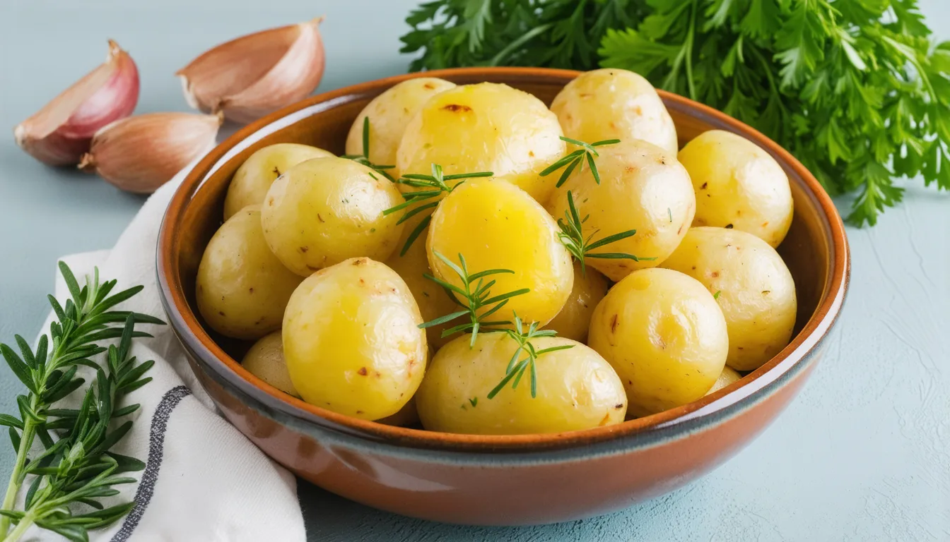 découvrez notre recette savoureuse de souris d'agneau confites au four, tendres à souhait, accompagnées de pommes de terre vapeur fondantes pour un repas gourmand et réconfortant.