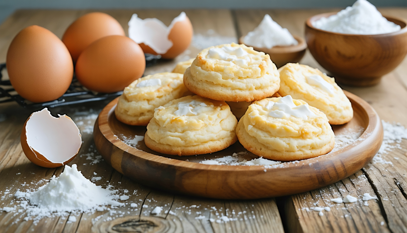découvrez une recette simple et rapide pour des biscuits moelleux au blanc d'œuf, parfaits pour une gourmandise légère et savoureuse en un rien de temps.