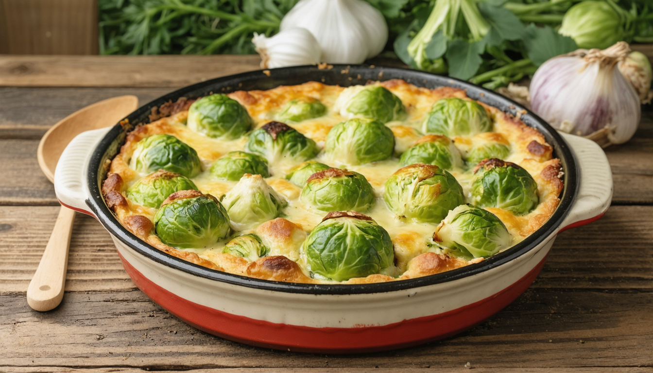 découvrez notre recette légère et savoureuse de clafoutis aérien aux choux de bruxelles, parfait pour un repas équilibré et gourmand.