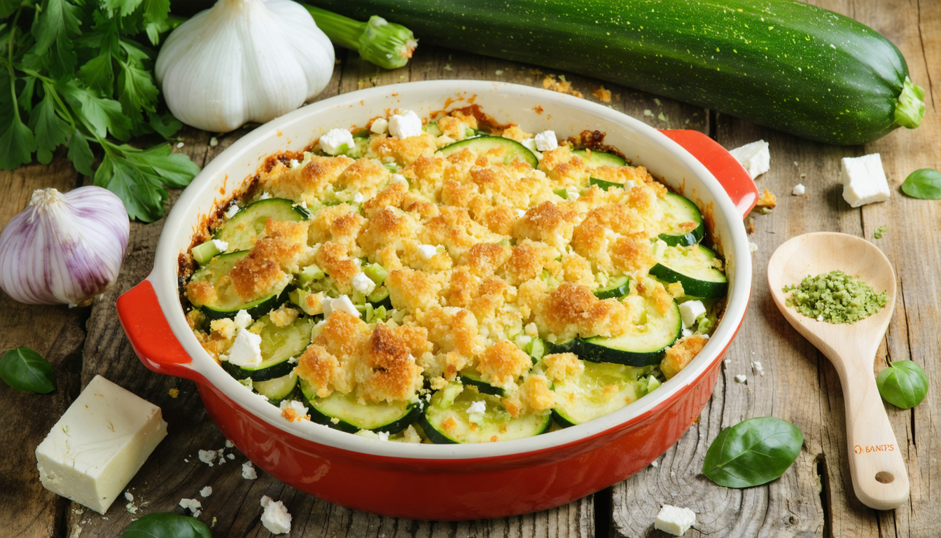 découvrez notre recette simple et gourmande de crumble courgette-feta, un plat savoureux à tester sans attendre pour régaler toute la famille.