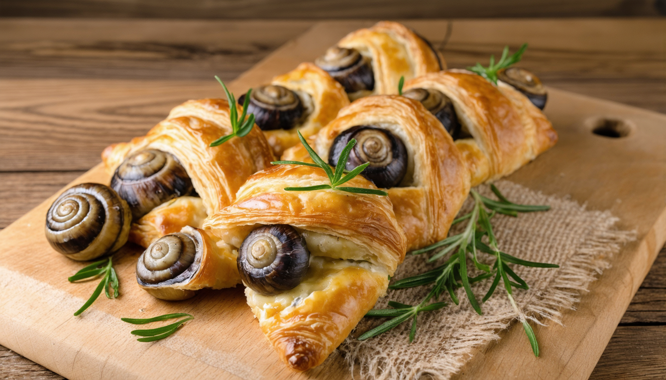 découvrez notre recette simple et savoureuse de feuilletés aux escargots, parfaits pour un apéritif gourmand et original.